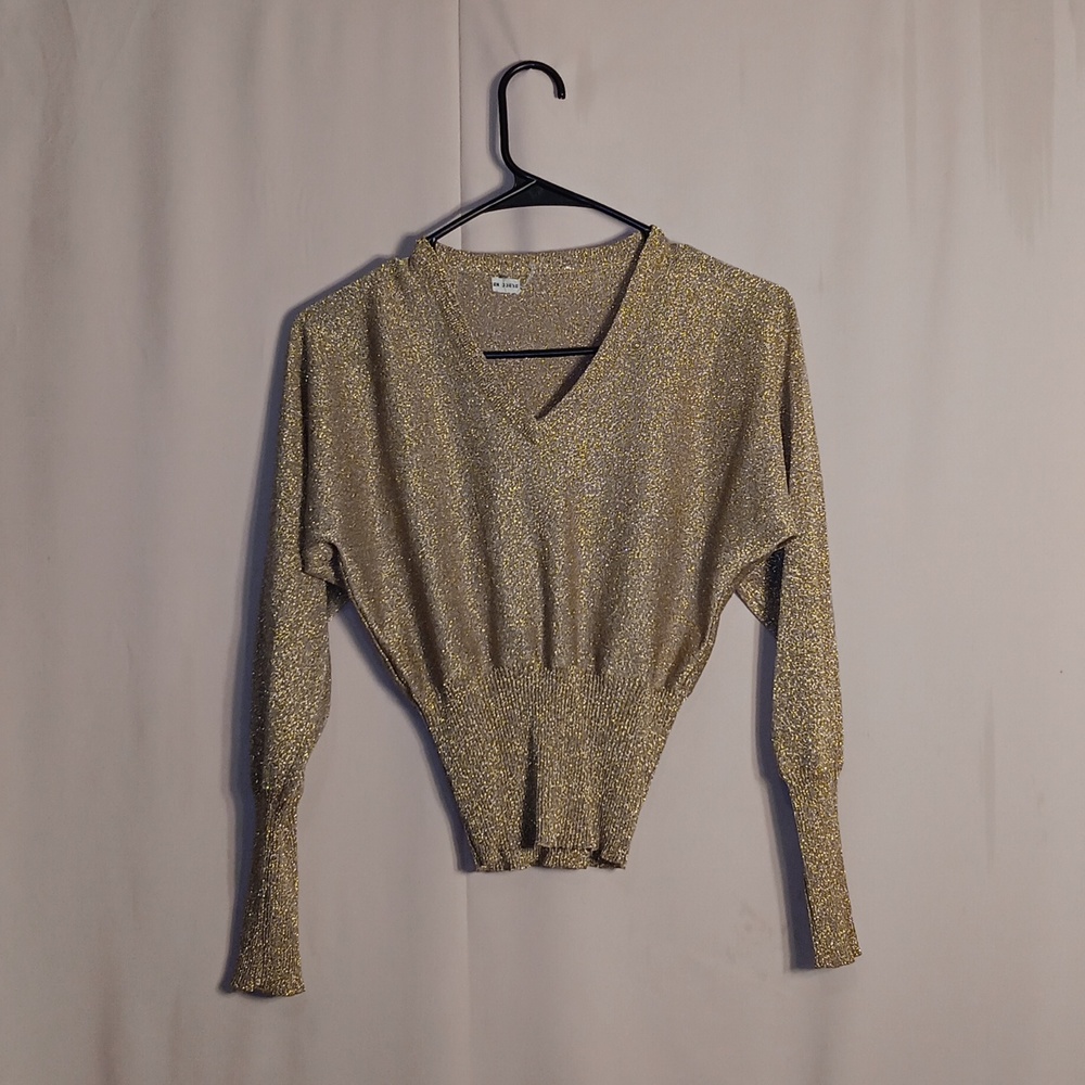 BREEZYS BOUTIQUE Women's Gold Blouse